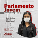 Edital Processo seletivo Parlamento Jovem 2022